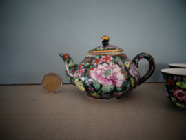 Chinees serviesje klein - theepotje met kommetjes - decoratie