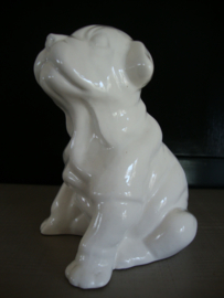 Vintage bloempotje hond - VERKOCHT