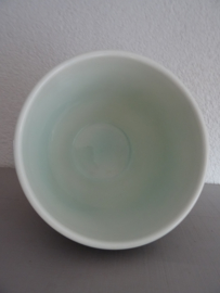 Grote bloempot Boch - M24 - blauw/wit - vintage - VERKOCHT