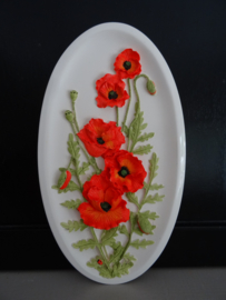 Countryside in relief - watersmeet studios - Klaproos - VERKOCHT