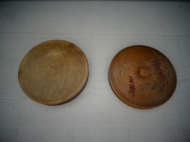 Rond doosje - vintage