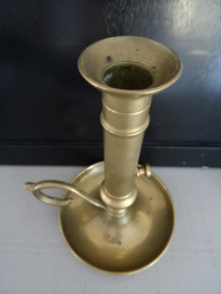 Schuifkandelaar - blaker - vintage - koper of messing - VERKOCHT
