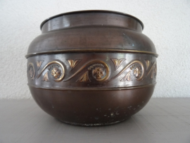 Vintage bloempot - VERKOCHT