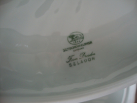 Schalen Hutschenreuter Germany - Dresden - Seladon - Celadon - VERKOCHT