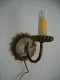 Vintage lampje - wandlampje - VERKOCHT