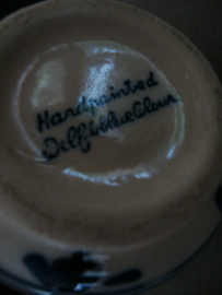 Delfts blauw vaasje - hand painted - VERKOCHT