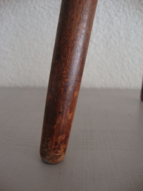 Houten krukje - decoratief - VERKOCHT