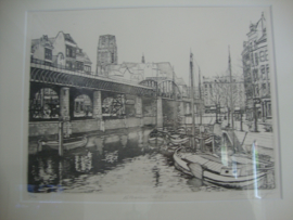 Ets (150/250) Rotterdam Kolk - Jan van Rijsewijk - VERKOCHT