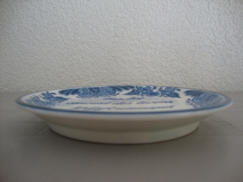 Delfts blauw wandbordje - Van het concert des levens - VERKOCHT