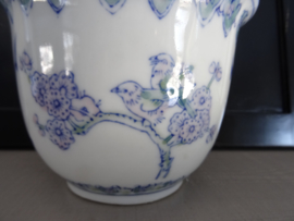 Bloempot Chinees - vintage - pastelkleuren - VERKOCHT
