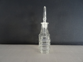 Glazen karafje - Glazen flesje - Parfumflesje - VERKOCHT