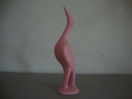 Vintage vogel - roze - VERKOCHT