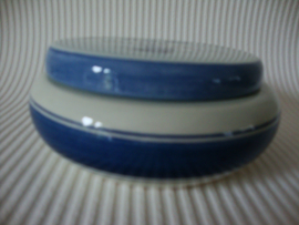 Delfts blauw schaaltje met Bijbeltekst - VERKOCHT