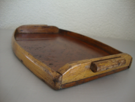 Brocante houten dienblad - klein model - VERKOCHT
