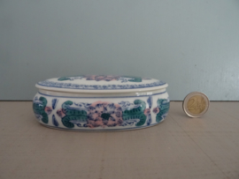 Dekselschaaltje Chinees - pastel - VERKOCHT