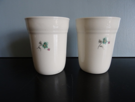 Mok - mokken - bloemetjes - brocante - VERKOCHT