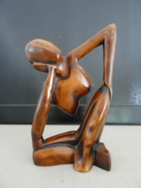 Stenen beeldje - abstract - VERKOCHT