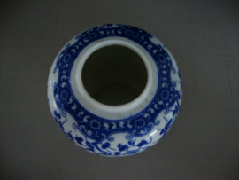 Gemberpotje blauw wit - VERKOCHT