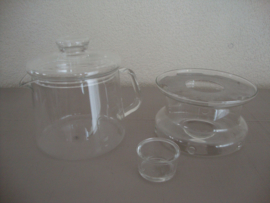 Theepot met theelichthouder DE - VERKOCHT