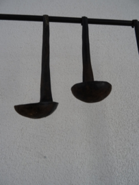 Metalen lepelrek - brocante - VERKOCHT