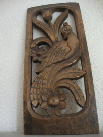 Houtsnijwerk vogel - VERKOCHT