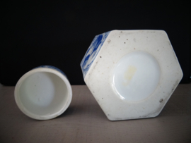 Gemberpot blauw/wit - Chinees - VERKOCHT
