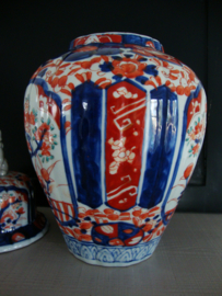 Japans imari - dekselpot - 19e eeuw - VERKOCHT