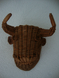 Kop stier - riet - VERKOCHT