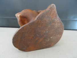 Vintage beeldje vrouw - meisje