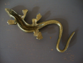 Koperen salamander - hagedis - VERKOCHT