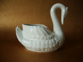 Witte zwaan (klein) - bloempot - VERKOCHT