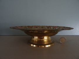 Schaal koper cloisonne