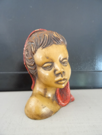 Vintage beeldje - meisje - vrouw