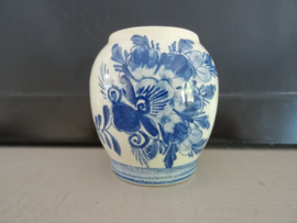 Vaasje - lepelvaasje - Delfts blauw - VERKOCHT