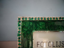 Fotolijstje groen - VERKOCHT