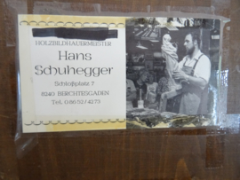 Houtsnijwerk - Moeder en kind - VERKOCHT