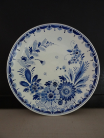 Wandbord - Delfts blauw - Schoonhoven - VERKOCHT
