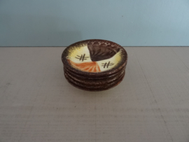 Vintage kleine schaaltjes - Set van 5 - VERKOCHT