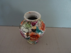 Miniatuur vaasje - bloemen - VERKOCHT