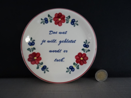 Tekstbordje - VERKOCHT