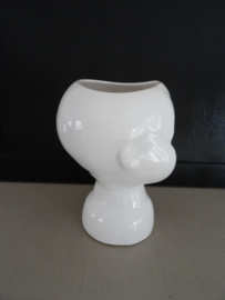 Vintage bloempotje kinderkopje - VERKOCHT