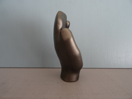 Beeldje baby op hand - abstract - Parastone - VERKOCHT