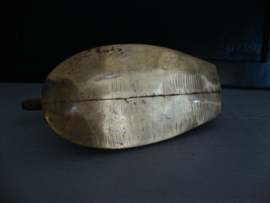 Koperen / messing eend - vintage - VERKOCHT