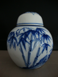 Gemberpotje blauw wit - VERKOCHT