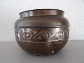 Vintage bloempot - VERKOCHT