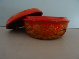 Chinese mandjes -  lak - VERKOCHT