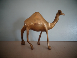 Koperen (of messing) dromedaris - VERKOCHT