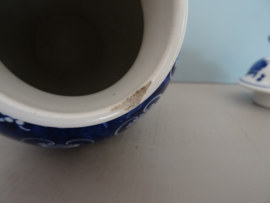 Dekselpot - Delfts aardewerk - Delfts blauw - VERKOCHT
