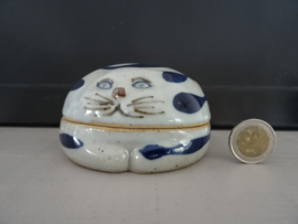 Keramiek schaaltje - poes - VERKOCHT