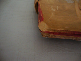 Religie - Boek aardewerk met tekst - VERKOCHT